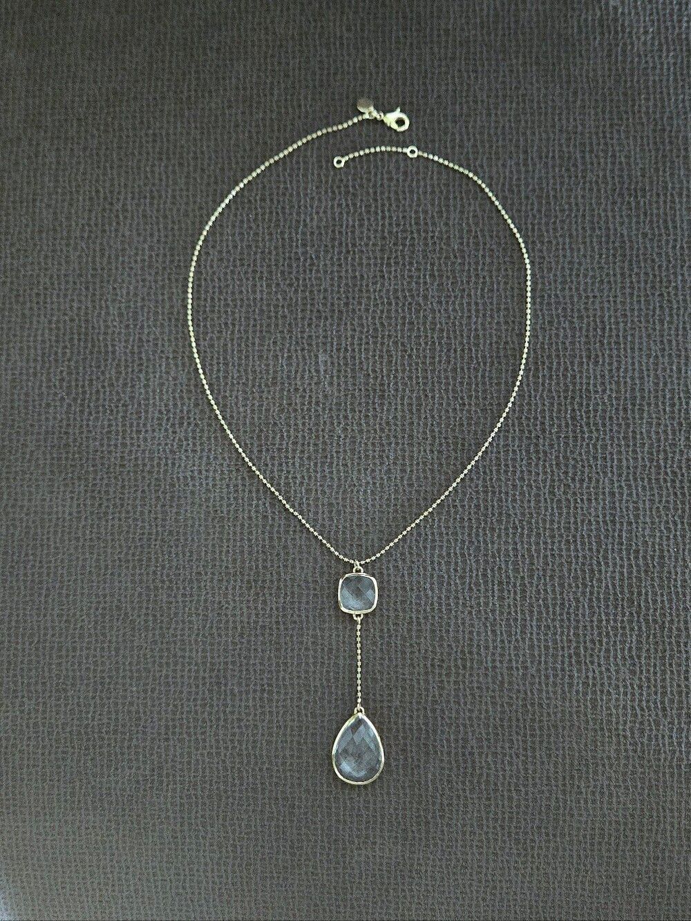 Melinda Maria Y-Necklace with Clear Crystals💎 - NWOT